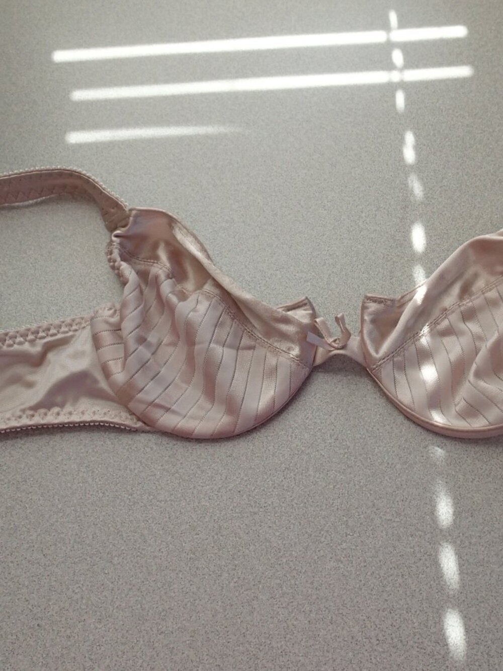 Hanes Her Way Beige Bra 34A
